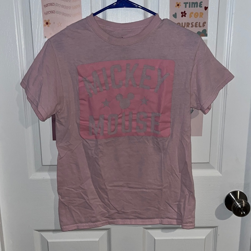 mickey mouse pink tshirt💗